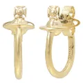 Vivian Westwood Bella Orb Hoop Earrings 62030049 [Parallel Import], ワンサイズ, Brass, No Gemstone
