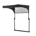CRAFTSMAN 490-900-0067 Universal Sun Shade Lawn Mower Canopy-Steel Frame-Collapsible-Tool Free Installment, Black