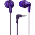 Panasonic Ergofit in-Ear Earbud Headphones Metallic Violet (RP-HJE120-VA)