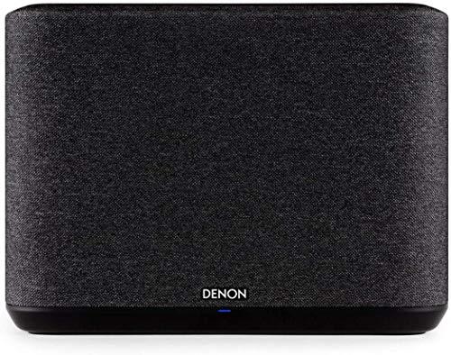 Denon Home 250 Wireless Speaker, Stereo Speaker with Bluetooth, WiFi, AirPlay 2, Google Assistant/Siri/Alexa Compatible, Music Streaming, HEOS Built-in for Multiroom - Black