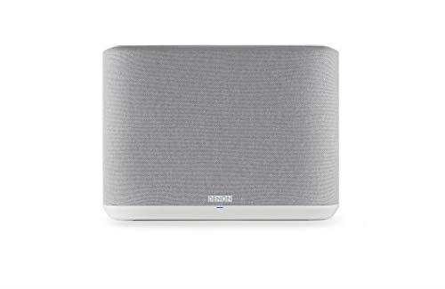 Denon Home 250 Wireless Speaker, Stereo Speaker with Bluetooth, WiFi, AirPlay 2, Google Assistant/Siri/Alexa Compatible, Music Streaming, HEOS Built-in for Multiroom - White