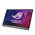 ASUS ROG Strix XG16AHPE 144Hz Gaming Monitor, 15.6-inch FHD (1920 x 1080), 144 Hz, IPS Panel, G-SYNC Compatible, 7800 mAh Battery, fold-Out Kickstand, USB Type-C, Micro HDMI, ROG Sleeve, Black
