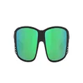 Costa Del Mar Men's Tuna Alley Pro Sunglasses, Black/Polarized Green Mirrored 580g, 60 mm