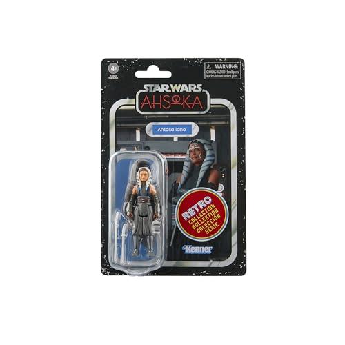 STAR WARS Retro Collection Ahsoka Tano, Ahsoka 3.75-Inch Collectible Action Figures, Ages 4 and Up