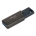 PNY 512GB PRO Elite V2 USB 3.2 Gen 2 Flash Drive, up to 600MB/s Read Speed, Dark Grey