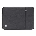 NIDOO 12.5-13.3 Inch Laptop Sleeve Case Protective Notebook Bag for 13.6" 13.3" MacBook Air M2 M1 / 14" MacBook Pro M3 M2 M1 / 13.5" Surface Laptop 5 4/14" Lenovo ThinkPad X1 Carbon Yoga, Dark Grey