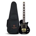 Traveler Guitar EG-1 6 String Custom Electric Guitar, Gloss Black