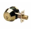 Master Lock DSO0603 Keyed Deadbolt, Polished Brass