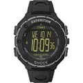 Timex Men's Expedition Shock XL Vibrating Alarm 50mm Watch, Black/Negative, 4 x 3 x 2 Inch, EXPEDITION® Shock XL Vibrating Alarm Resin Strap Watch