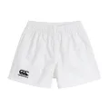 Canterbury Boys Professional Cotton Rugby Shorts White