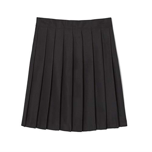 French Toast Girls' Pleated Skirt, Black, 6