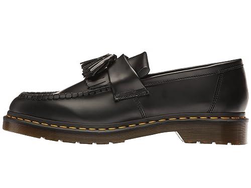Dr. Martens Unisex Adrian YS Smooth Leather Tassel Loafer, Black, UK 4/US M5W6