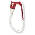 DMM Vault Wire Gate Carabiner - Red/Silver