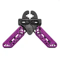Pine Ridge Archery Kwik Stand Bow Support, Fit on Most Bow Limbs, Perfect for Ground or Box Blind Hunting, Purple