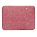 NIDOO 10 Inch Laptop Sleeve Case Water Resistant Protective Portable Bag for 9.7" 10.5" 11" iPad Pro / 10.5" iPad Air / 10" Microsoft Surface Go / 10.1" Lenovo Yoga Book / 10.1" Notebooks, Red