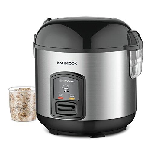 Kambrook Rice Master 5-Cup Rice Cooker, KRC405BSS