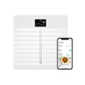 Withings Body Cardio WBS04-WHITE-ALL-ASIA Smart Weighing Scale, Born in France, Wi-Fi, Bluetooth, Heart Health Check (Heart Rate/Vascular Age) & Body Composition Meter, White