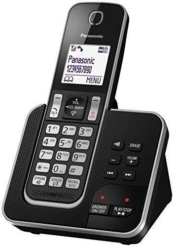 Panasonic DECT Digital Cordless Phone with Answering Machine and 1 Handset (KX-TGD320ALB)