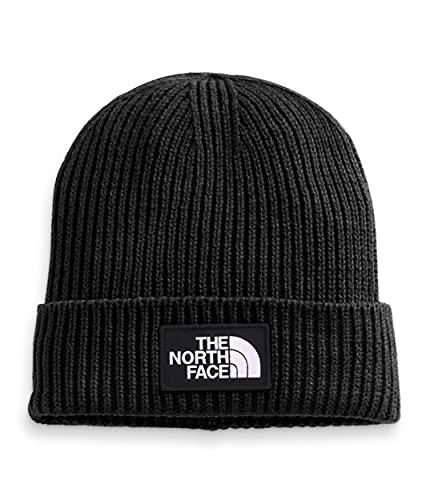The North Face Men's Logo Box Cuffed Beanie, TNF Black, One Size