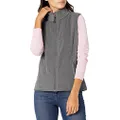 Amazon Essentials Women's Plus Size Classic-Fit Sleeveless Polar Soft Fleece Vest (Available in Plus Size), Charcoal Heather, 3X