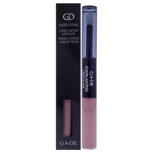 GA-DE Everlasting Lip Color, 81 - Full Coverage, Non-Oily, Moisturizing, Long Lasting Lipstick - Dries Quickly into Ultra-Thin Film - 0.28 oz
