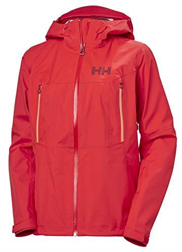 Helly Hansen Women's Verglas 3L Shell Jacket, womens, 62835, Alert Red, M