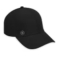 Gaiam Running Hat for Women & Men - Cruiser Sol Breathable Trucker Ball Cap, Pre-Shaped Bill, Adjustable Size (Outdoors, Baseball, Sun, Hiking, Yoga, Golf, Tennis, Sports & Fitness) - Black, One Size