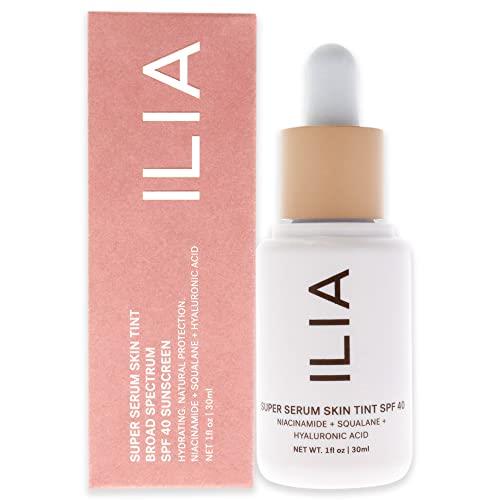 ILIA Beauty Super Serum Skin Tint SPF 40 Foundation, St8 Shela, 30 ml