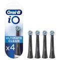 Oral-B Set of 4 iO Ultimate Clean Brush Heads Black
