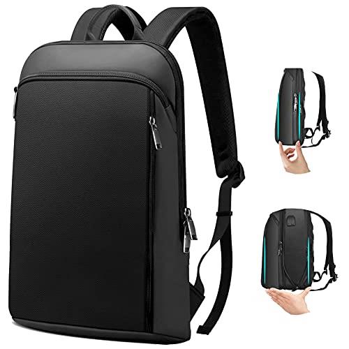ZINZ Slim and Expandable 15 15.6 16 Inch Laptop Backpack Anti Theft Business Travel Notebook Bag with USB,Multipurpose Large Capacity Daypack College School Bookbag for Men & Women,DB01K02