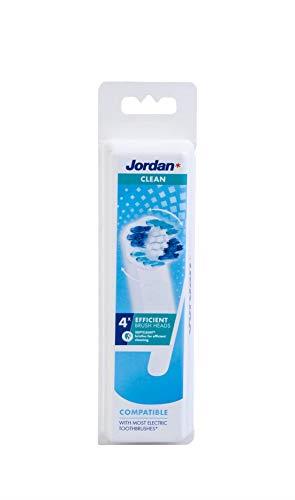 Jordan Clean Toothbrush Heads (Pack of 4)