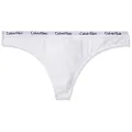 Calvin Klein Carousel Thongs White