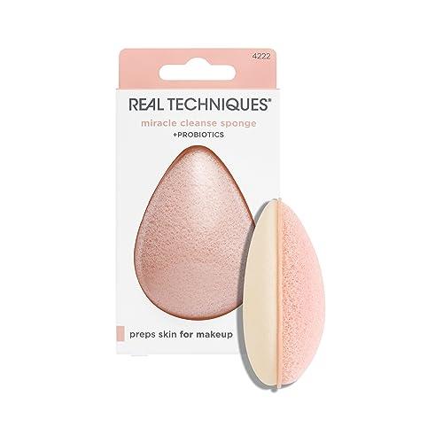 Real Techniques 4222 Real Techniques MIRACLE CLEANSE SPONGE+, 70 gram, Pink