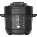 Instant Pot Duo Crisp with Ultimate Lid Air Fryer + Multi-Cooker, Pressure Cooker, Slow Cooker, Steamer, Grill, Sauté pan, Sous Vide -1500W, 6.2L, Black