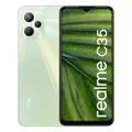 realme C35, 4+128GB, Glowing Green, 4G Sim Free Unlocked Smartphone, 50MP AI Triple Camera, 16.7cm (6.6”) FHD Display, 8.1mm Ultra Slim, 5000mAh Battery + UK Warranty