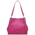 Calvin Klein Reyna Novelty Triple Compartment Shoulder Bag, Raspberry Radiance, One Size