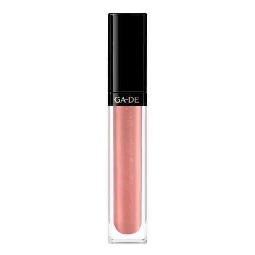 GA-DE Crystal Lights Lip Gloss, 819 - Enriched with Light-Reflecting Crystal Pearls - Smooth Silky, Rich Color - Moisturizes and Adds Shine - 0.2 oz