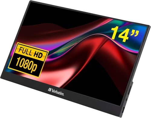 Verbatim Portable Monitor 14" Full HD 1080p