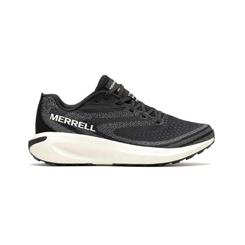 Merrell Men's Morphlite Trail Running Shoe, Black White, 8 US