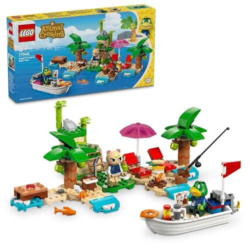 LEGO® Animal Crossing™ Kapp’n’s Island Boat Tour 77048, Buildable Creative Toy for Kids, 2 Minifigures from The Video Game Series Including Marshal, Birthday Set for Girls and Boys Aged 6 and Over