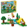 LEGO® Animal Crossing™ Bunnie’s Outdoor Activities 77047 Buildable Creative Playset for Kids, Toy Tent and Rabbit Minifigure from The Video Game Series; Birthday Set for Girls, Boys Aged 6 and Over