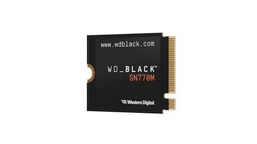 WD_Black SN770M 1TB M.2 2230 NVMe SSD, for Handheld Game Consoles and Compatible Laptops with PCIe Gen 4.0, up to 5150MB/s, TLC 3D NAND, Ideal for Asus ROG Ally, Steam Deck, Microsoft Surface