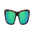 Nautica Men's Sunglasses N901SP - Matte Dark Tortoise with Green Mirror Polarized Lens