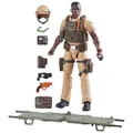 GI JOE Classified Series #122, Carl "Doc" Greer, Collectible 6 Inch Action Figure with 7 Accessories