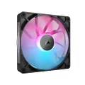 CORSAIR iCUE Link RX140 RGB 140mm PWM Fan - Magnetic Dome Bearing - Single Fan - Black