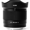 Viltrox 20MM F2.8 Full Frame Z-mount Wide Angle20MM F2.8 FE Prime Lens Compatible with Nikon Z8 Z9 Z7 Z6 Z5 D850 D810 D750 D610 D7500
