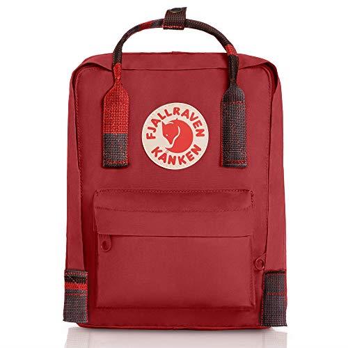 Fjallraven Kanken Mini Backpack, Deep Red-random Blocked