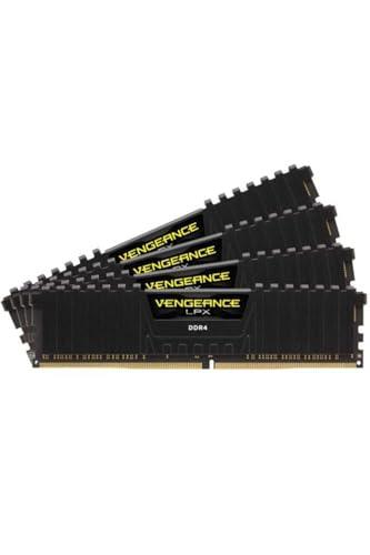CORSAIR Vengeance LPX 32GB (4x8GB) DDR4 3600 (PC4-28800) C16 1.35V Desktop Memory - Black