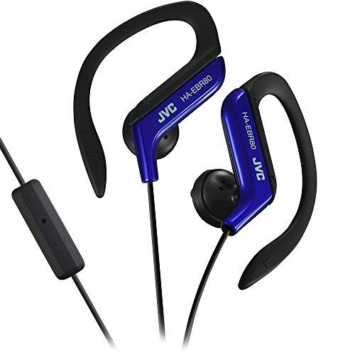 JVC HAEBR80A Sports Clip Headphones (Blue)