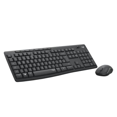 Logitech MK295 Silent Wireless Combo Keyboard and Mouse